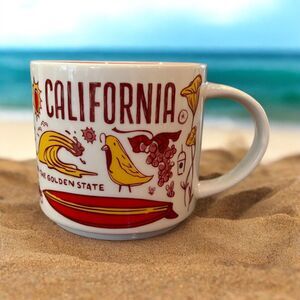 Starbucks California Been There Series Mug 14oz The Golden State Coffee Cup EUC